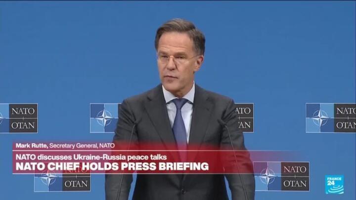 REPLAY: NATO chief holds press briefing over Ukraine-Russia peace talks