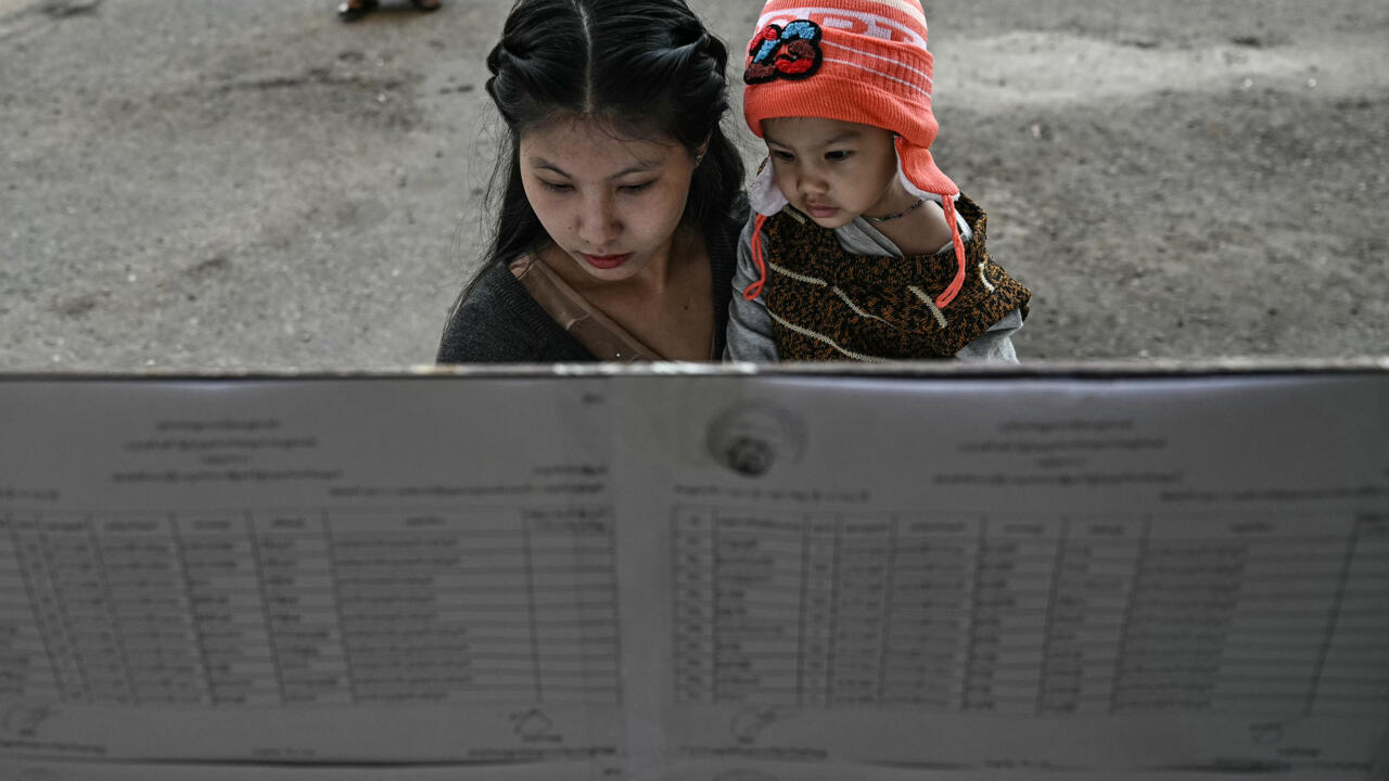 Myanmar junta stages election after five years of civil war