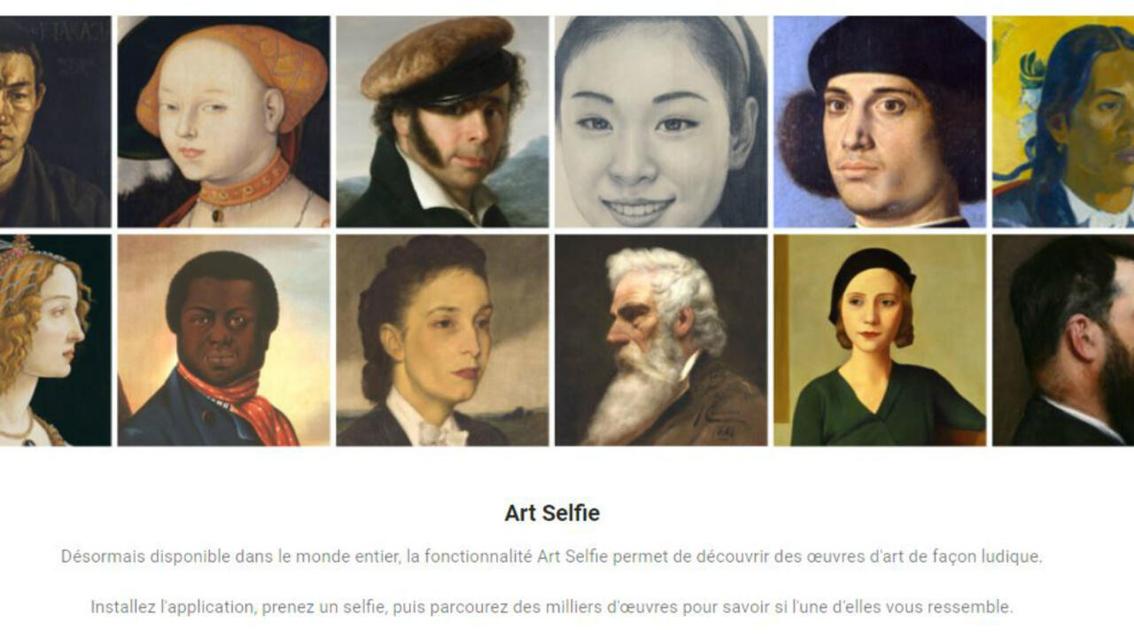 Art Selfie, l'expérience ludique de Google Arts & Culture pour trouver son sosie dans une œuvre d’art