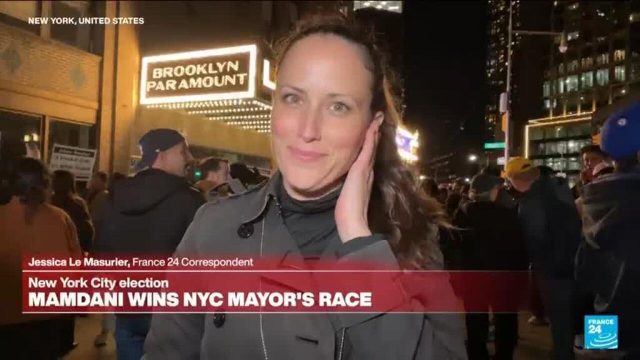 Zohran Mamdani supporters celebrate win in key mayoral race
