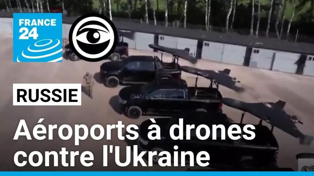 Enquête : comment la Russie construit des aéroports pour lancer des drones sur l'Ukraine