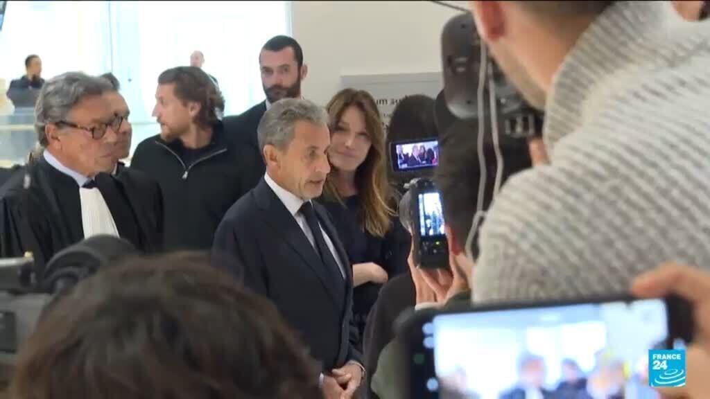 Ex-French President Sarkozy says 'not afraid' ahead of jail term