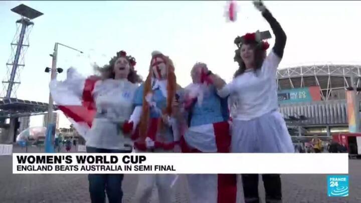 Ruthless England beat Australia to set up World Cup final with Spain