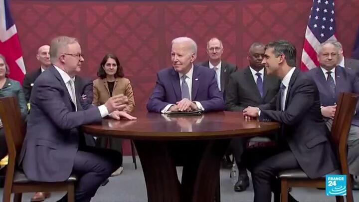 AUKUS: Biden announces nuclear-powered submarines for Australia