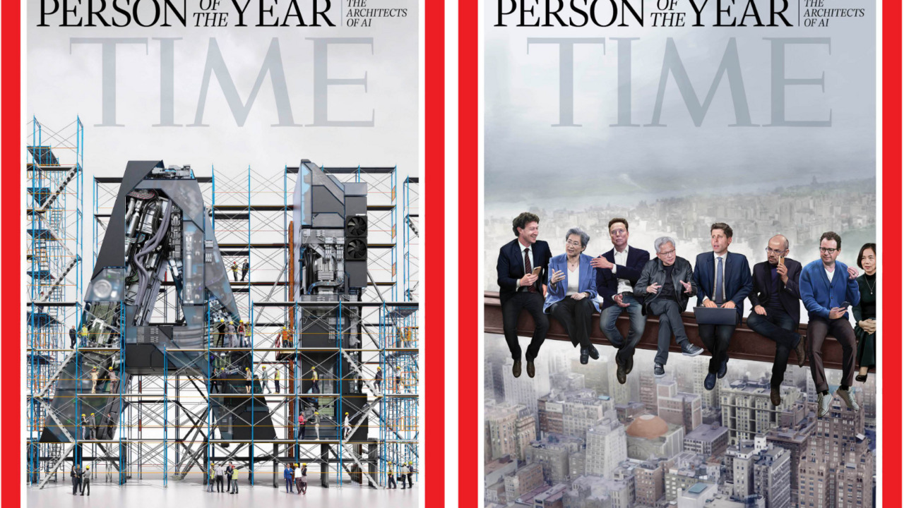 Time magazine names 'Architects of AI' as 2025 'Person of the Year'