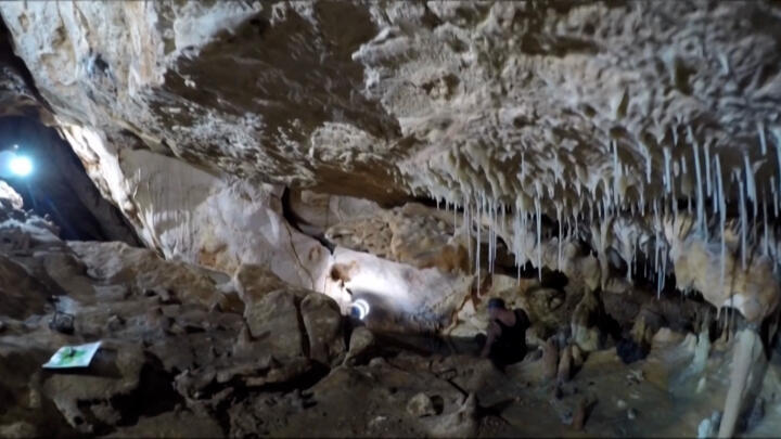 The Cosquer Cave near Marseille, France.