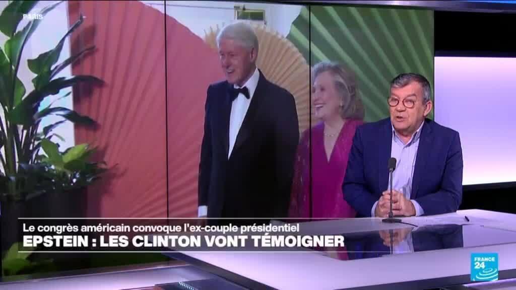 Affaire Epstein : les Clinton "ont hâte de créer un précédent"