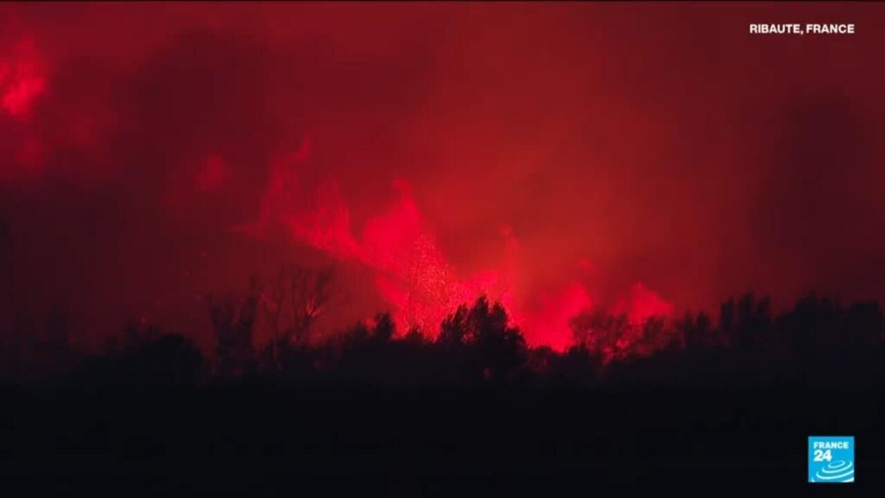 France battles largest wildfire of the year so far