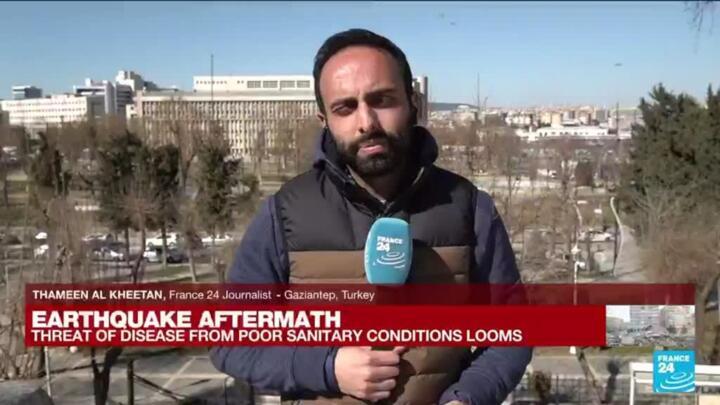 Earthquake aftermath: Threat of health crisis from poor sanitary conditions looms