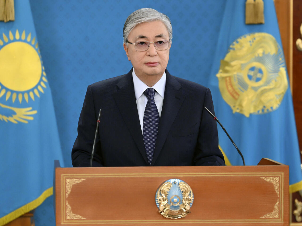 Kazakhstan's President Tokayev voted in as ruling party leader following  deadly crackdown
