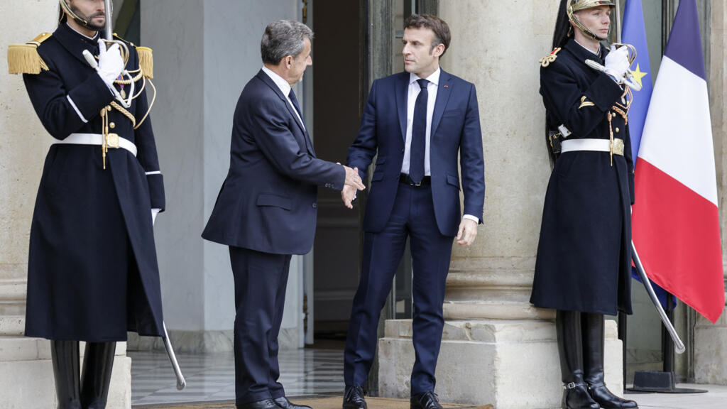 Macron denies striking deal with ex-president Sarkozy for campaign endorsement