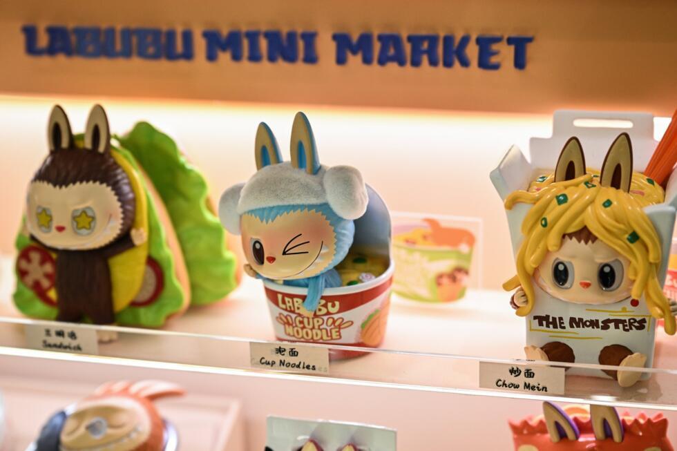 Labubu fans flock to stores after launch of mini dolls