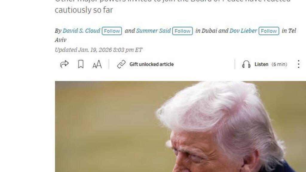 Le "Conseil de la paix", "club diplomatique à un milliard de dollars"