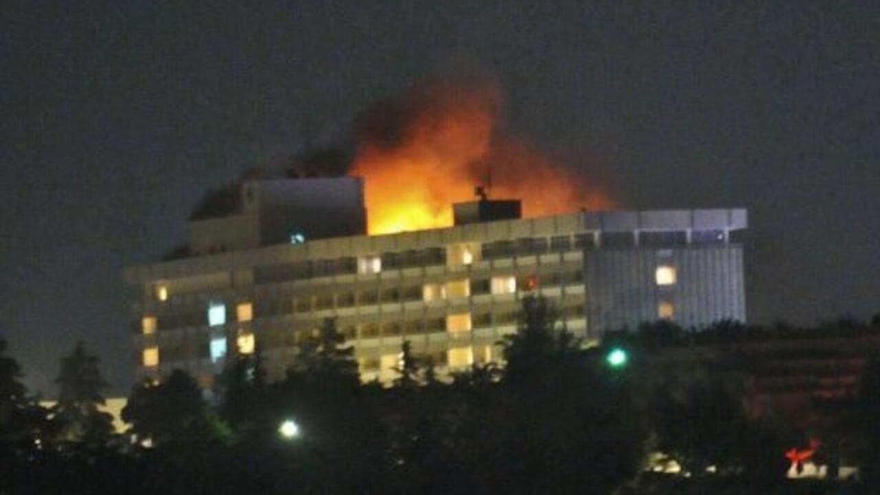 هجوم لطالبان على فندق انتركونتيننتال في كابول يخلف العديد من ...