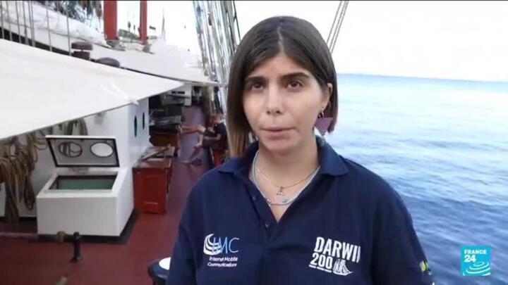 Darwin200 expedition: Darwin's voyage across 32 ports recreated by young environmentalists