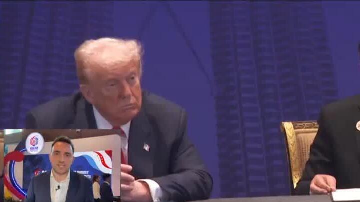 Trump attends Thailand–Cambodia ceasefire signing in Malaysia