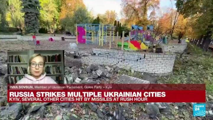 Russia targets Ukrainian energy & infrastructure: 'Their high-precision missiles have mainly missed'