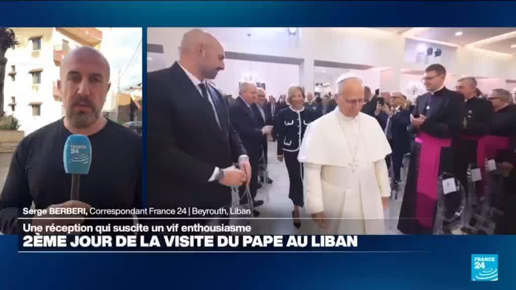 Le Pape Léon XIV au Liban : deuxième jour d'une visite suscitant un vif enthousiasme