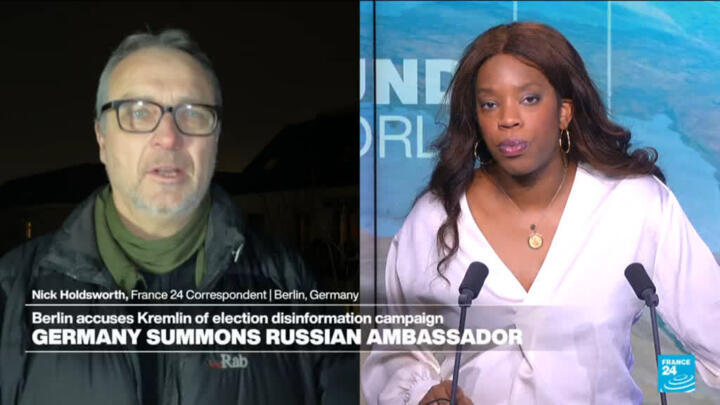 Berlin summons Russian ambassador over increase in hybrid attacks