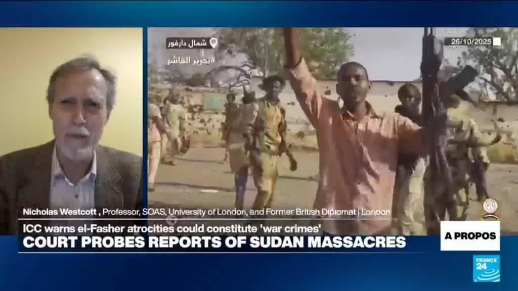 Violence in Sudan's El-Fasher could be war crimes, says International Criminal Court