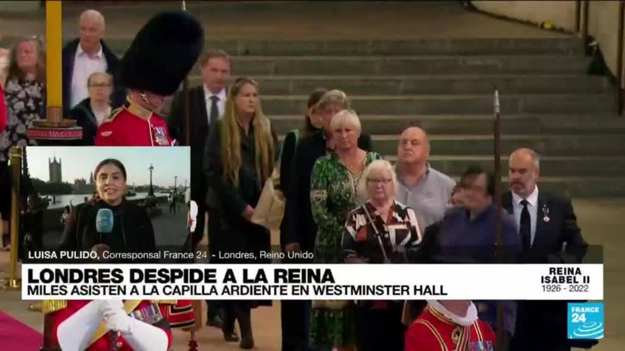 Informe desde Londres miles de personas dicen adiós a la reina Isabel