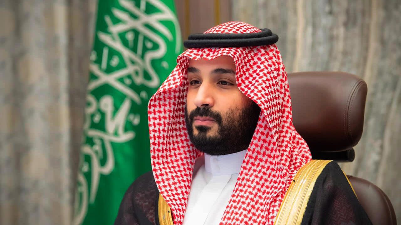 A handout picture of Saudi Crown Prince Mohammed bin Salman released on November 12, 2020, by the Saudi royal palace.