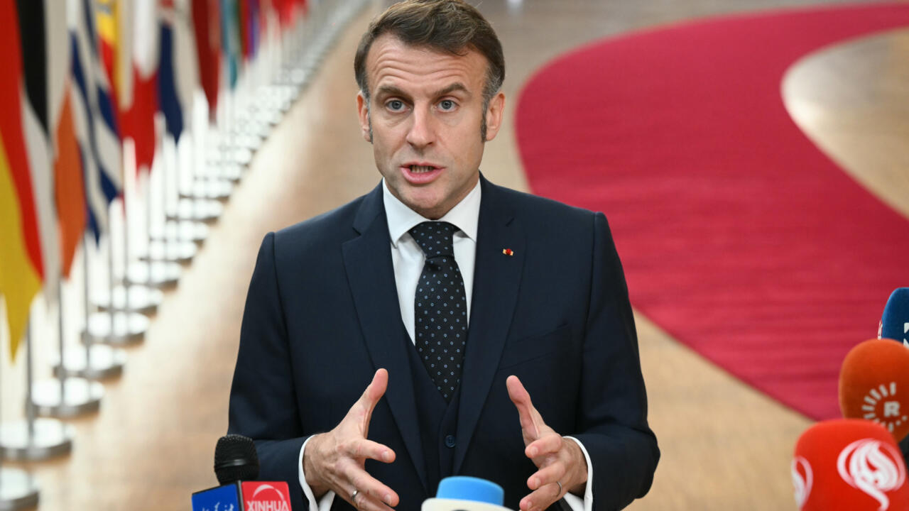 Live: Macron calls for Europe to re-engage with Putin 'in coming weeks'