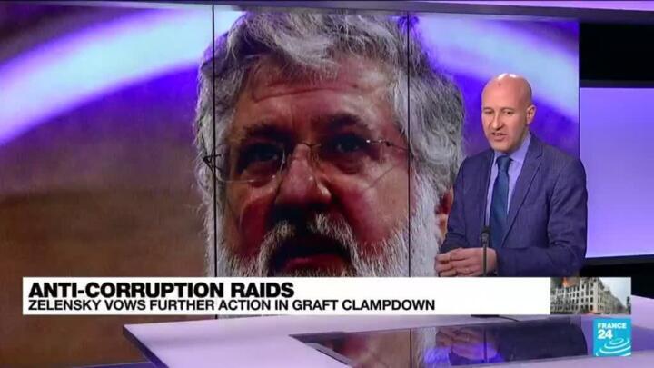 Ukraine raids home of billionaire in war-time anti-corruption crackdown