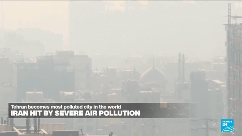 Iran hits by severe air pollution