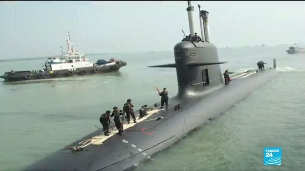 Lancement du Suffren, nouveau sousmarin nucléaire de la marine