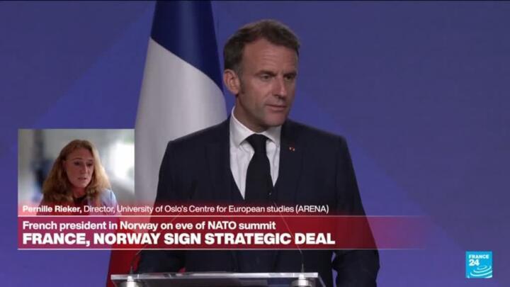 Macron and Støre denounce 'illegal' US strikes on Iran, call for 'diplomatic solution'