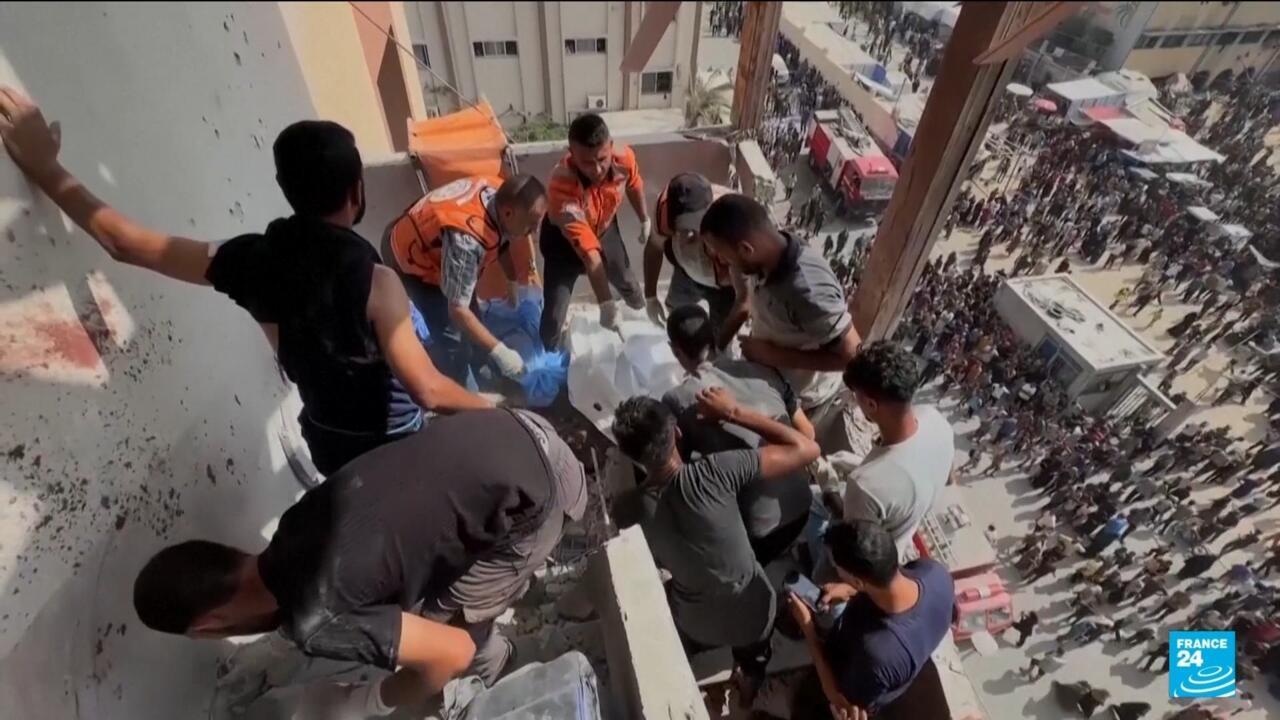 Gaza : Israël frappe l'hôpital Nasser, les condamnations se multiplient