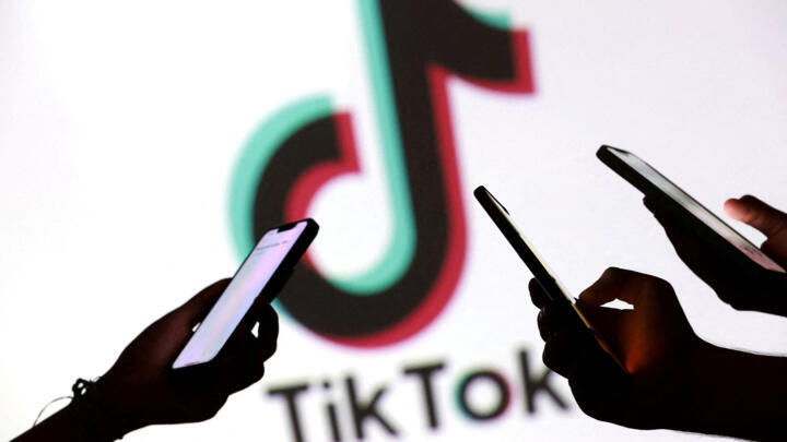 Illustrative photo taken on September 11, 2025 – The social media platform TikTok has been at the centre of a dispute between China and the United States for months.