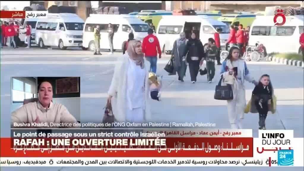 Gaza : le point de passage de Rafah sous un strict contrôle israélien