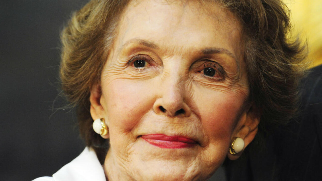 Former US first lady Nancy Reagan dies at 94