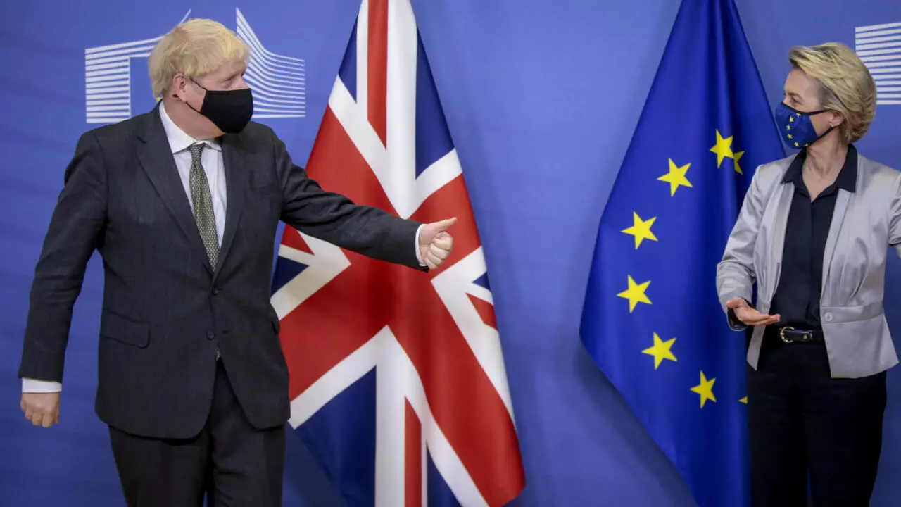 Johnson y Von der Leyen se reúnen en Bruselas para intentar desbloquear el acuerdo del Brexit