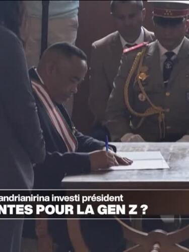 Madagascar : le colonel Randrianirina investi, quelles attentes pour la Gen Z ?