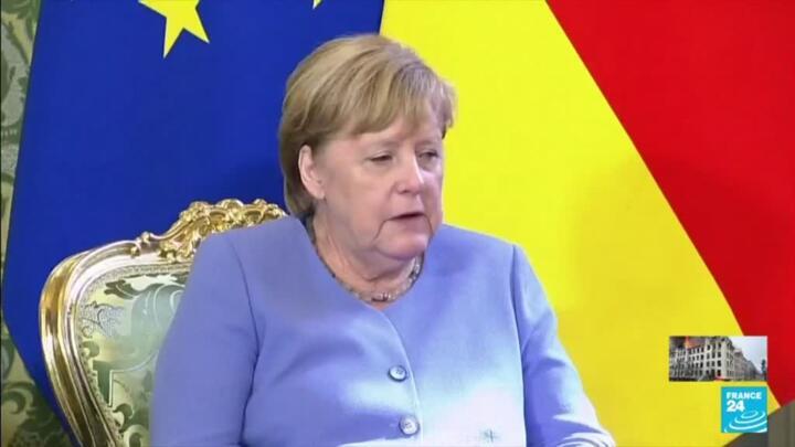 Merkel says she doesn't blame herself for not trying hard enough for Ukraine