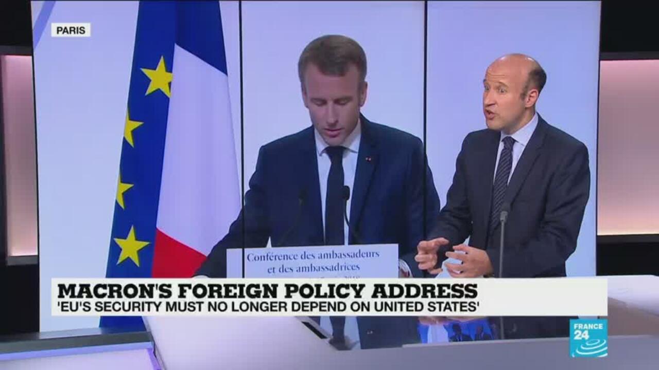 'There is more of an urgency in this year's speech' by Macron, says