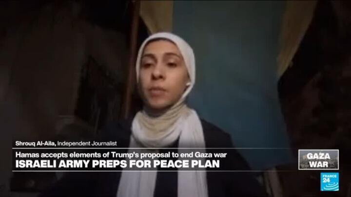 Hamas response to US peace plans brings 'hope and light' to Palestinians in Gaza