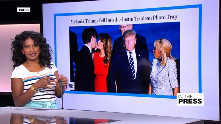 Look of lust: Melania Trump goes viral over photo with Canadian PM 