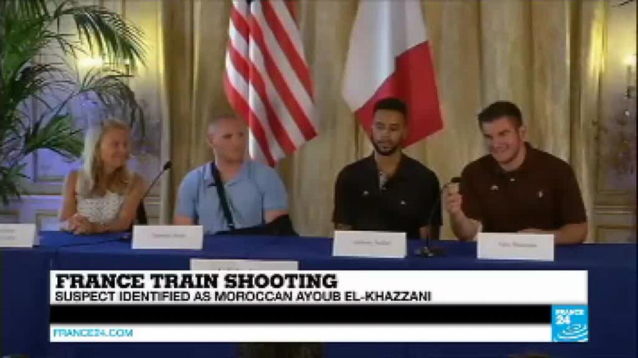 American French train attack heroes ‘were ready to fight to end’
