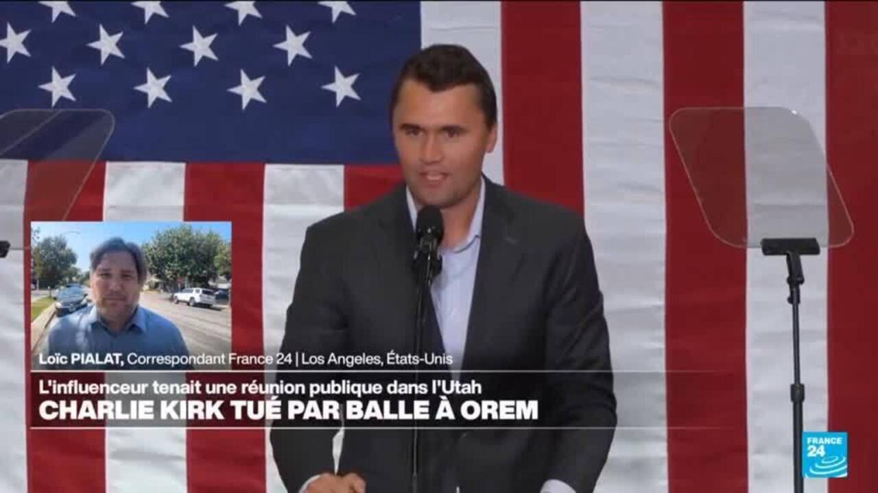 Etats-Unis : l'influenceur pro-Trump Charlie Kirk tué par balle dans l'Utah