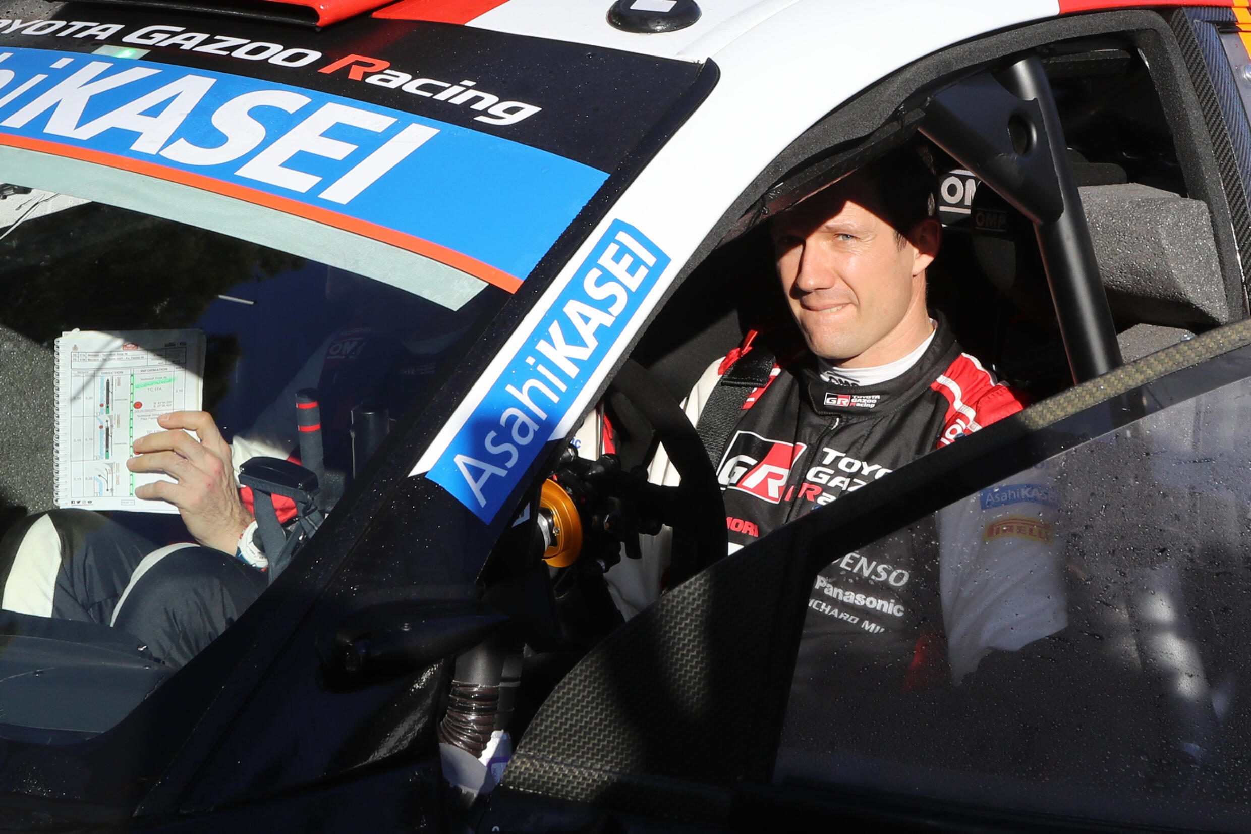 Sebastien Ogier competing here at WRC during the Monte Carlo rally on January 23, 2022, will discover the 24 Hours of Le Mans