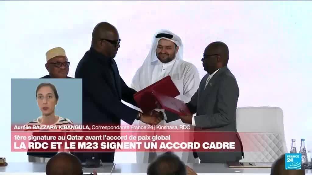 Au Qatar, la RD Congo et le M23 signent un accord-cadre en vue d'un accord de paix global
