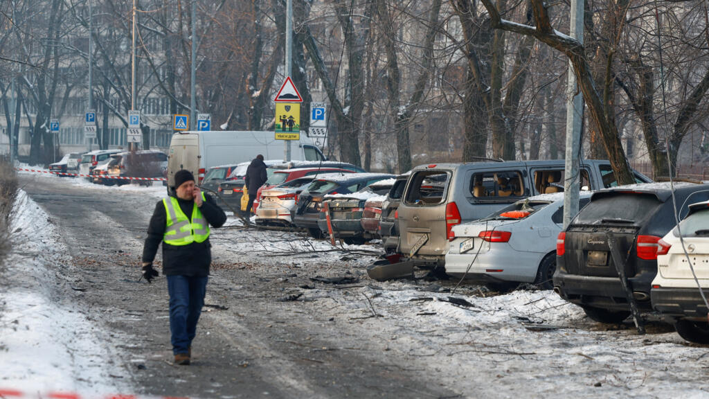 Des milliers d'habitations sans chauffage à Kiev après une nouvelle attaque russe en plein hiver