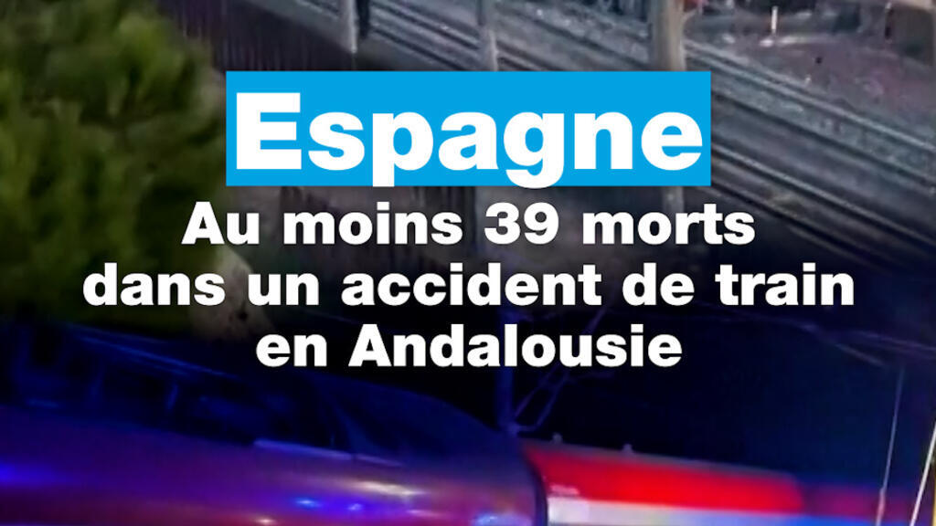 Des dizaines de morts dans un accident de train en Espagne