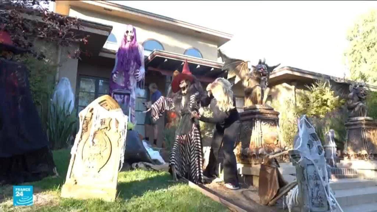 الهالوين في أمريكا: ألعاب مرعبة ومنازل مزينة بالوحوش لجذب الفضوليين
