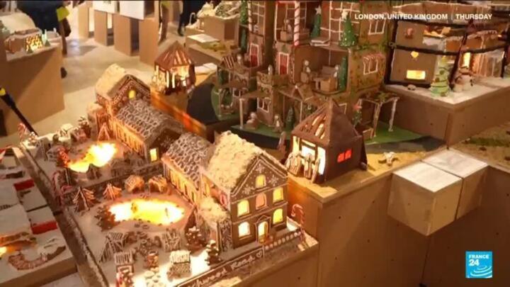 London goes sweet: The Gingerbread city exhibition unveils candy-themed landmarks