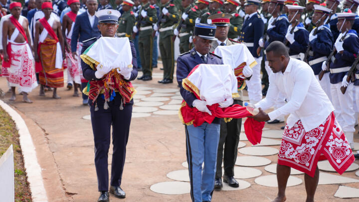 One skull is believed to belong to King Toera of the Sakalava people, who was beheaded by French troops in 1897.